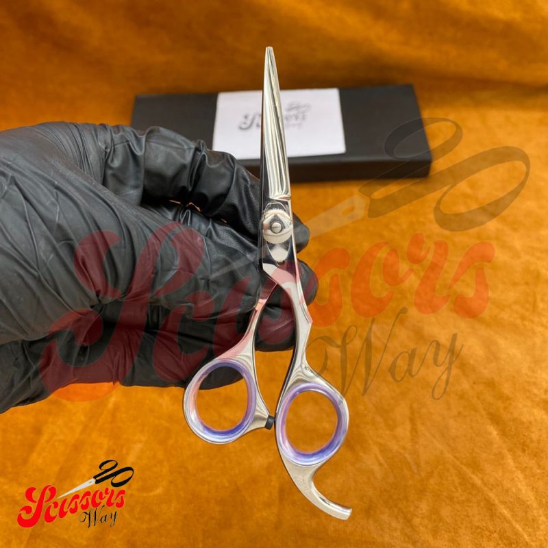 Offset Handle Hairdressing Scissors