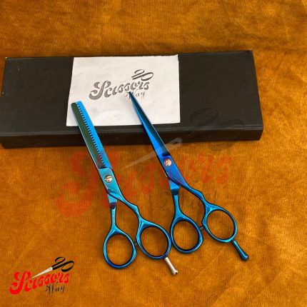 Plasma Blue Hairdressing Scissors Set 5'5