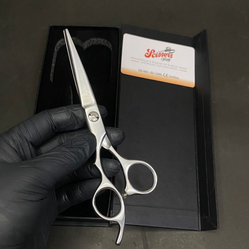 Hand Made True Left Hand Japanese 440c Hair Cutting Scissors Manufacturer